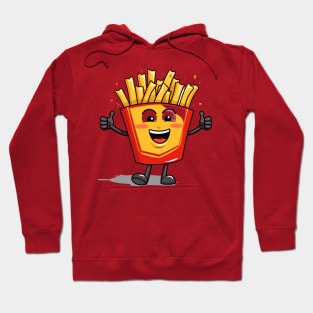 kawaii french fries T-Shirt cute potatofood Hoodie